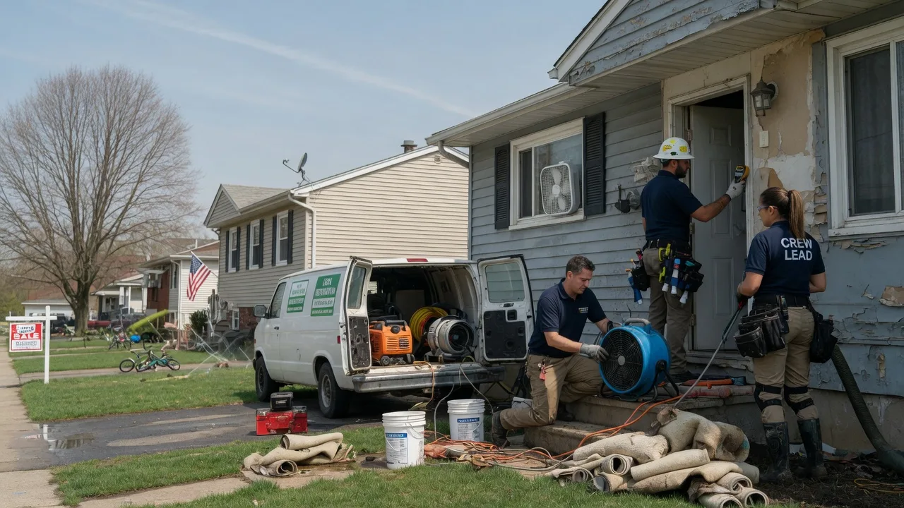 Flood Cleanup in Blairsburg, IA near me